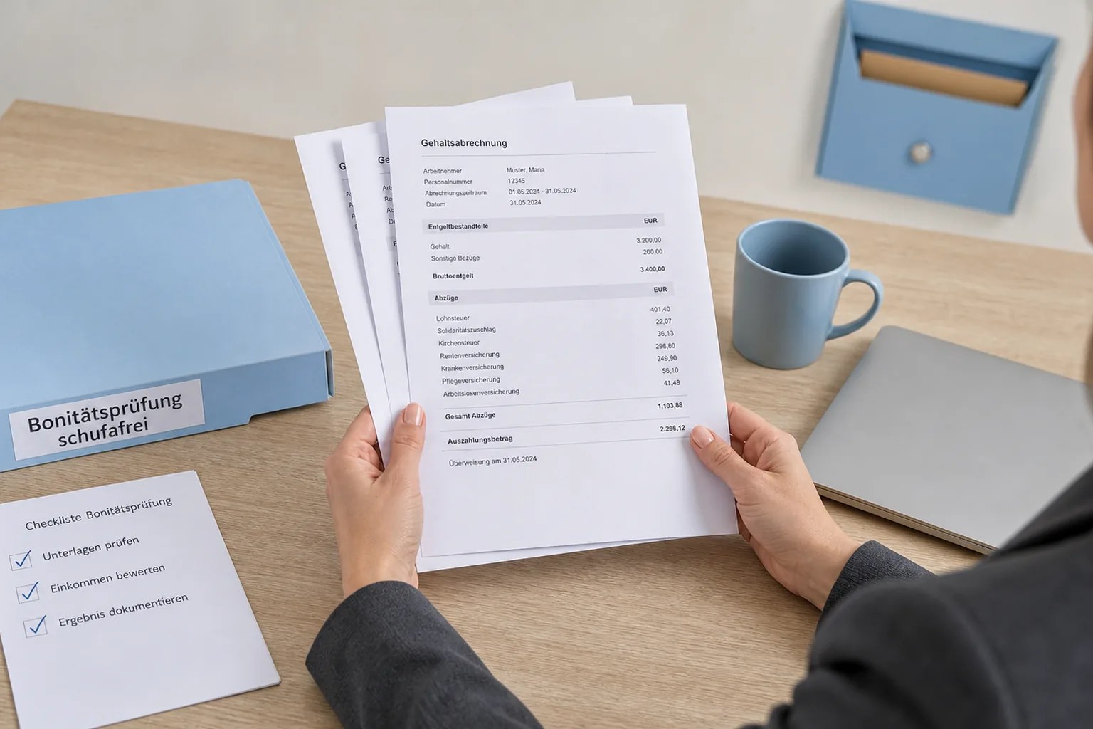 Schufa unterlagen pruefung – Illustration zu Baufinanzierung trotz SCHUFA: Wann eine Prüfung sinnvoll ist